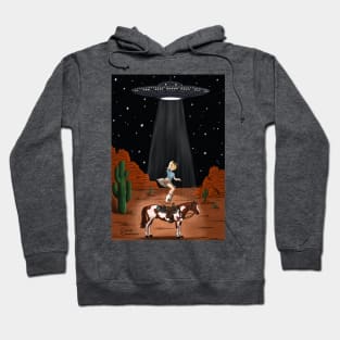 Cowgirl abduction Hoodie